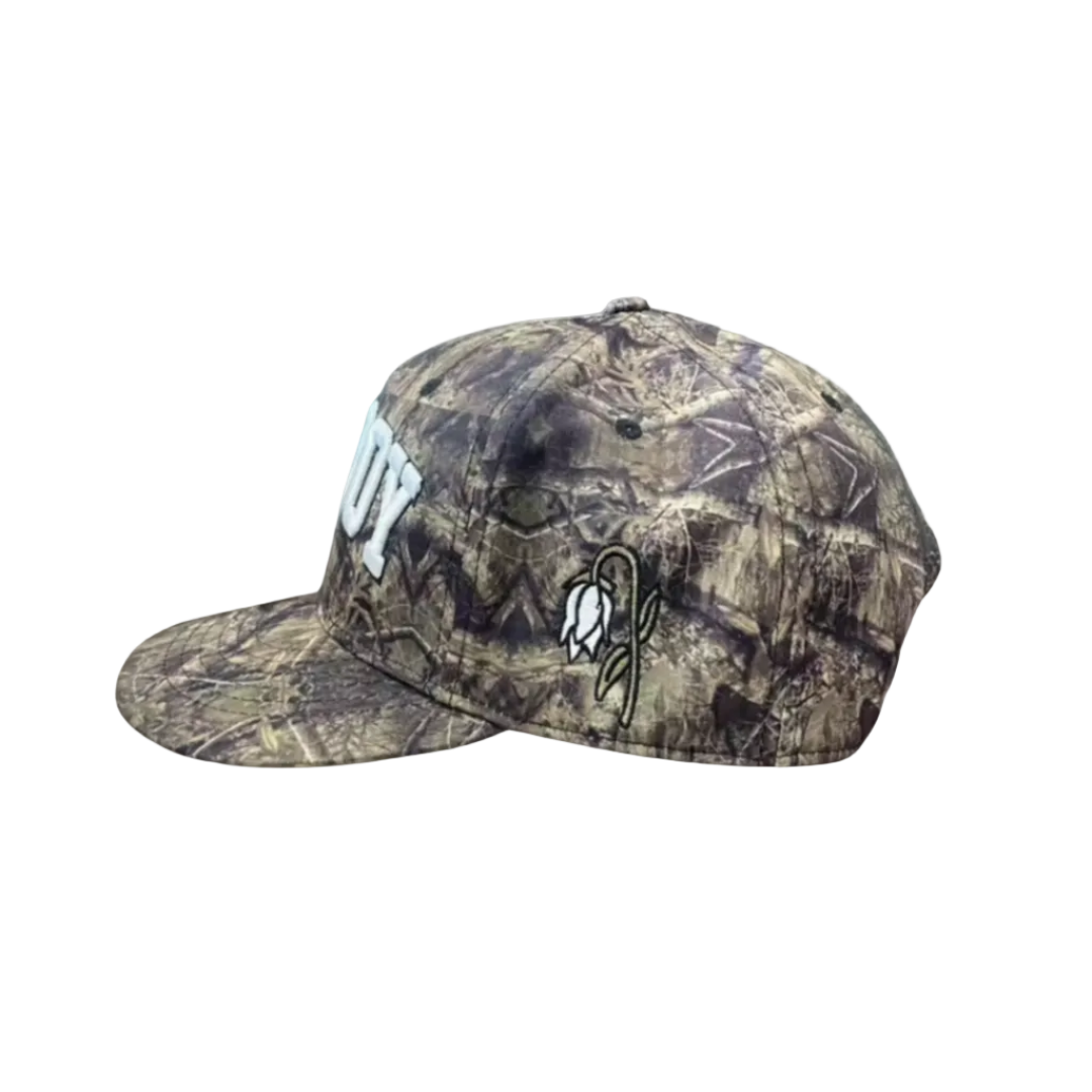 Greened Out Camo SnapBack